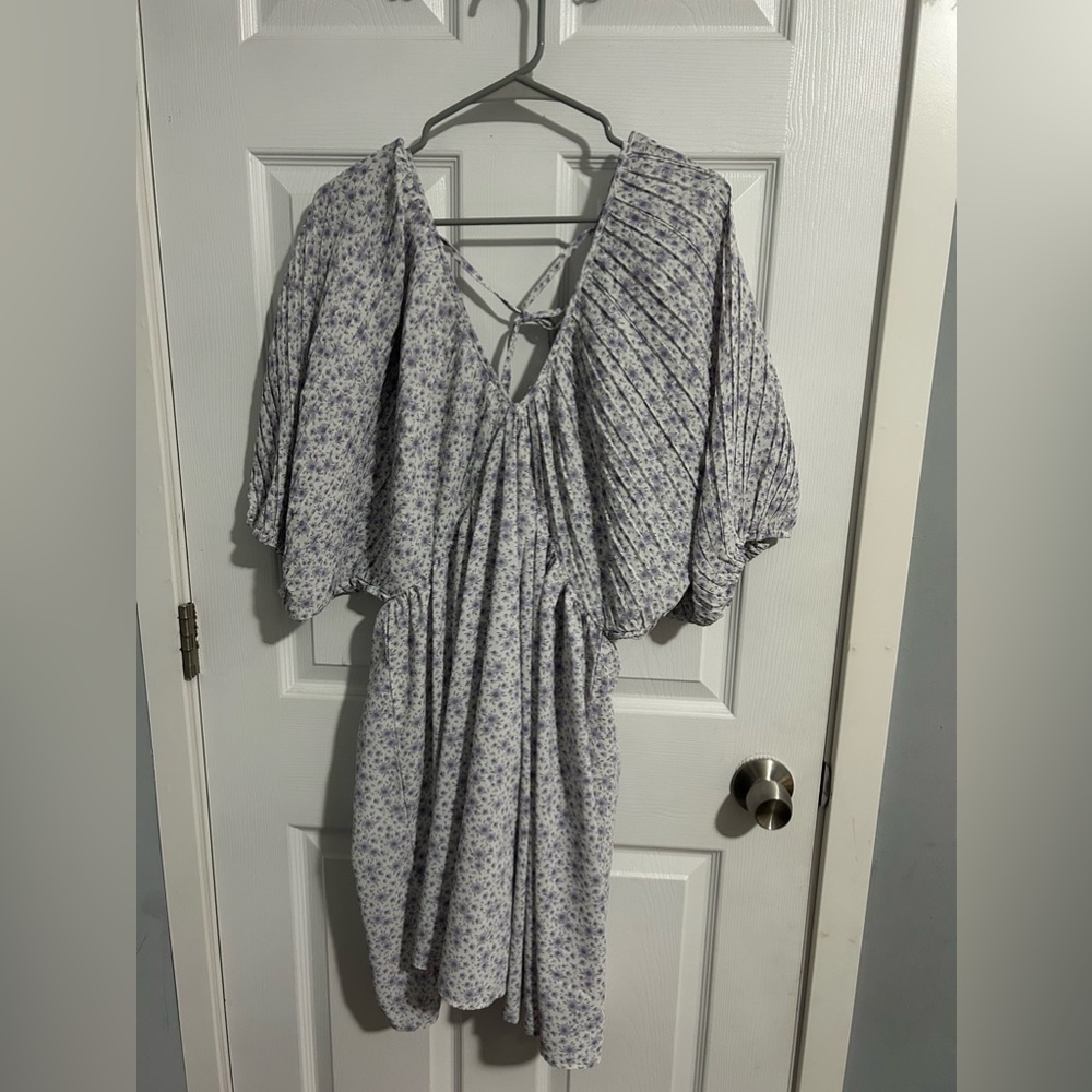 Lavender dainty floral dress
